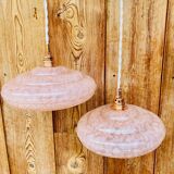 Pink Clichy glass lampshade pendant light