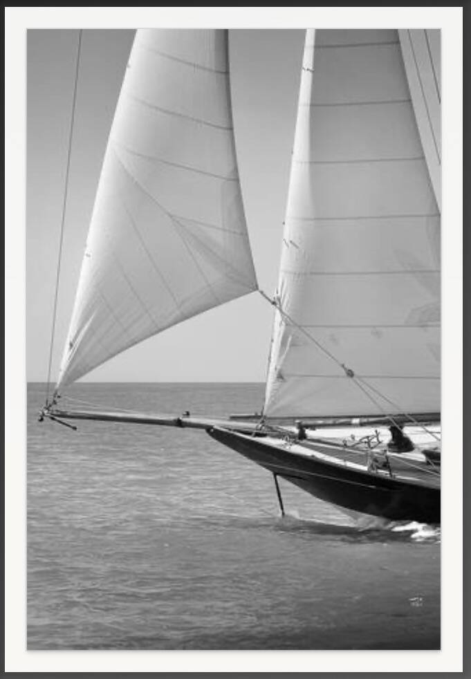 Photo of the boat Pen Duick.