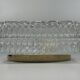 1960s 1970s Ceiling Lamp Flush Mount in Glass & Metal Space Age Design