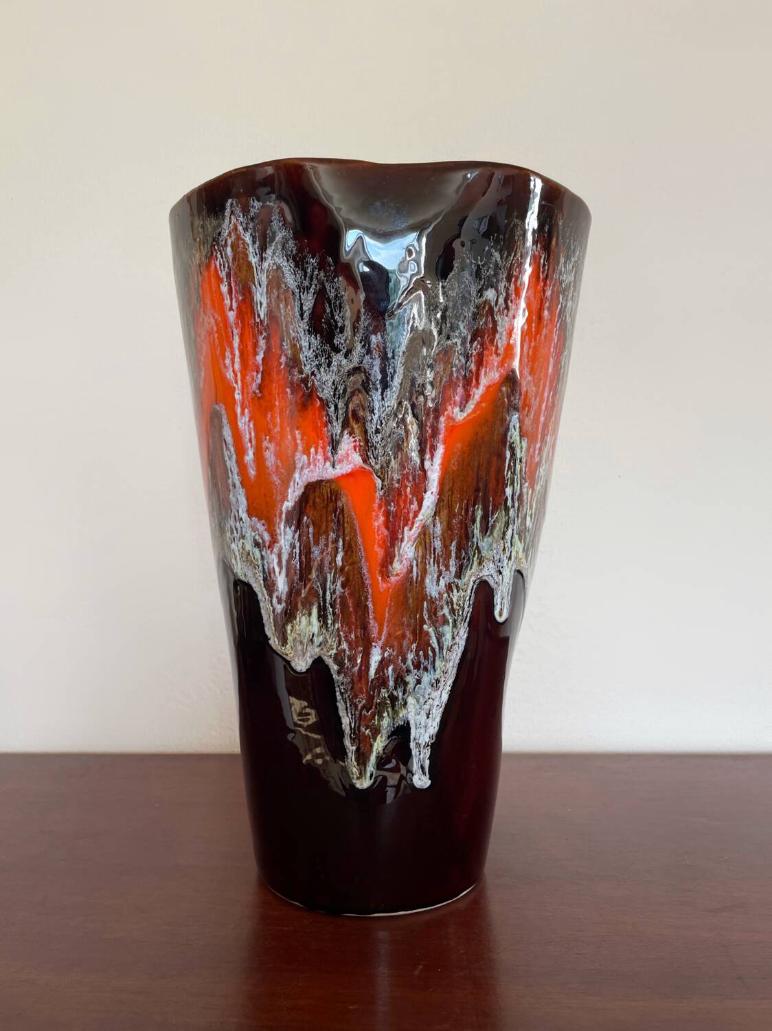 Large Vallauris ceramic vase from the 60s