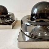 Cosack wall sconces in tinted glass from the 1970s.