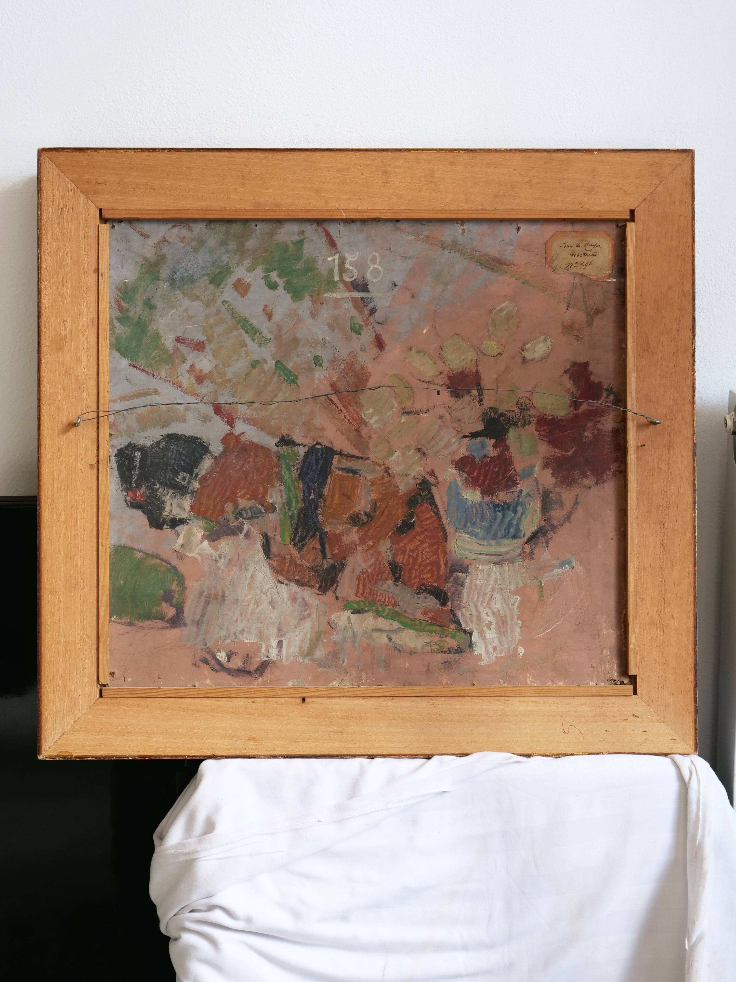 Tableau de Louis De Maeyer Anvers vers 1940