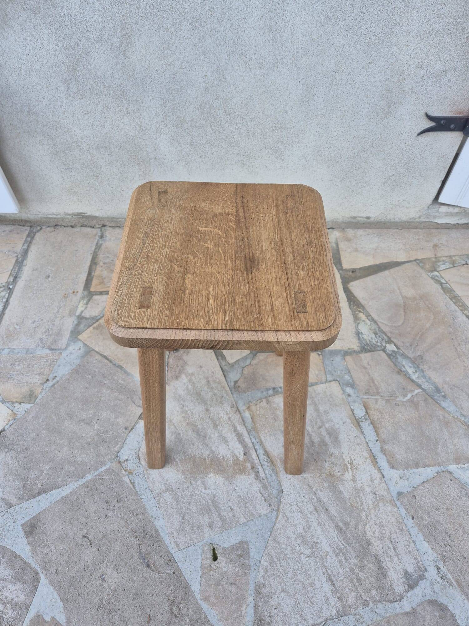 Antique solid wood stool
