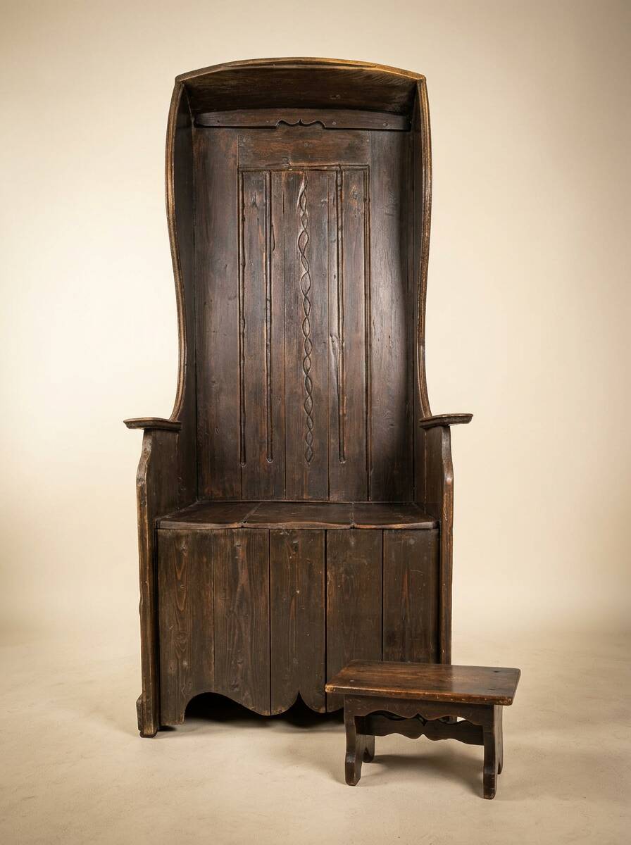 English Lambing Chair