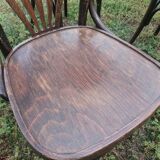 Set of 30 vintage bistro armchairs