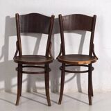 Thonet-Mundus bentwood chairs (circa 1920). Set of 4, no. 3