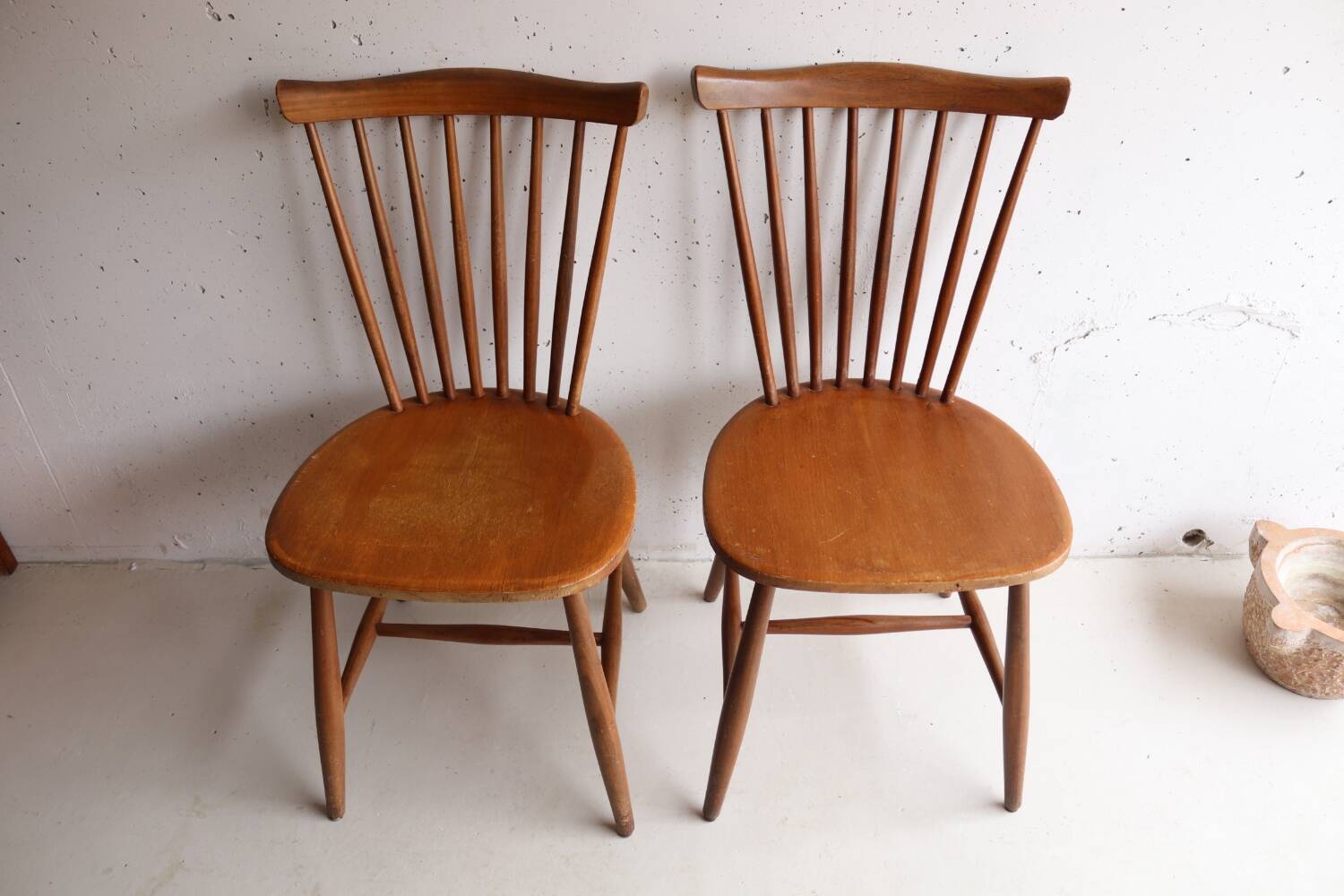 Two Scandinavian Chairs by Yngve Ekstrom for Pastoe 1960