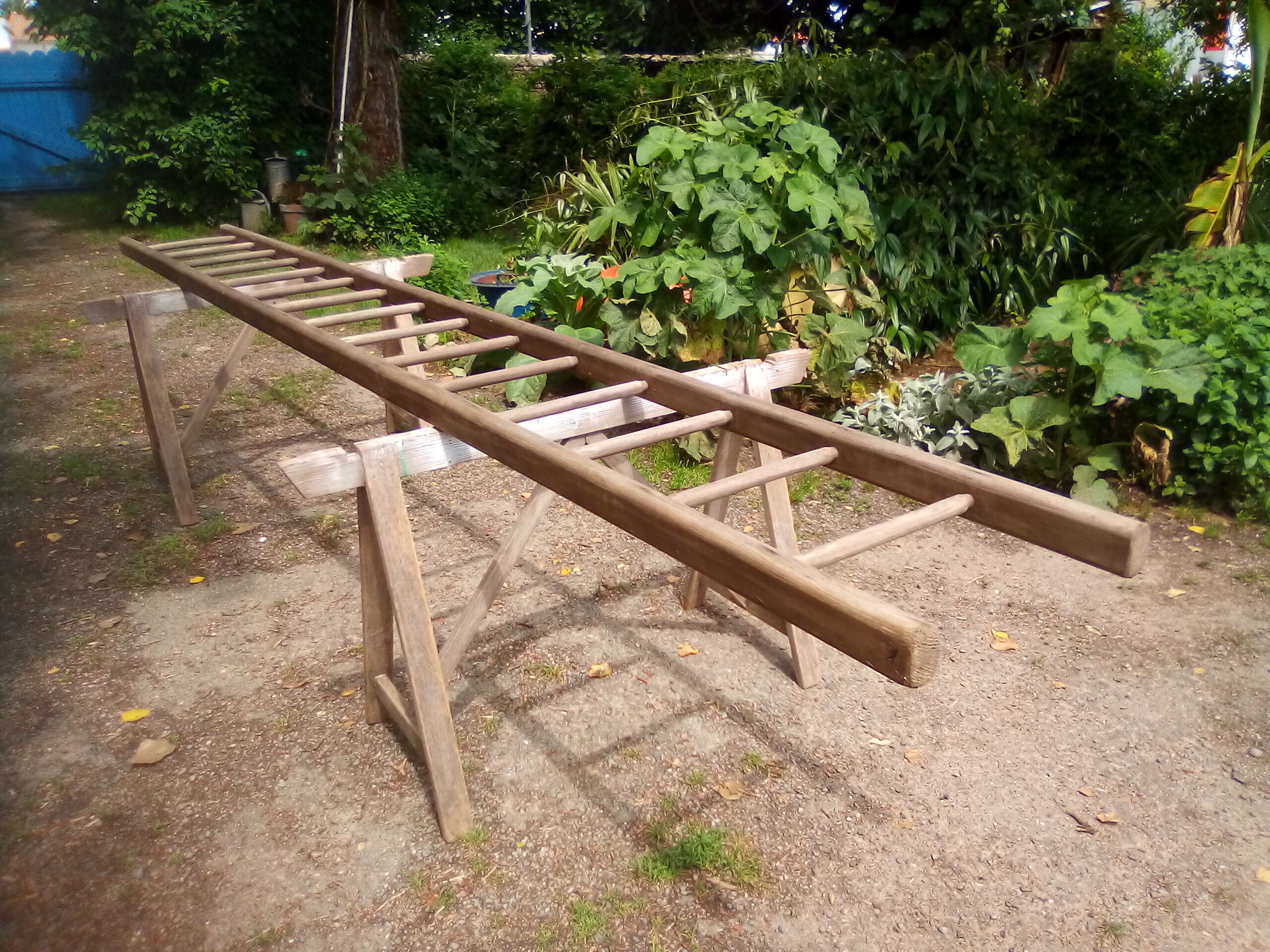 Old wood scale 4 meters