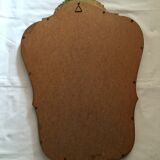 Mirror wooden gold 50x40cm
