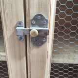 old workshop furniture four mesh doors