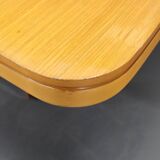1970s Italian Extendable Dining Table in Maple Finish