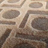 Art nouveau thonet stool bentwood and velvet