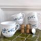 Lot 5 large vintage Arcopal myosotis Veronica tea and coffee cups