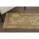 1970s Vintage Turkish Hand-Knotted Wool Cotton Beige Runner Rug 45x388