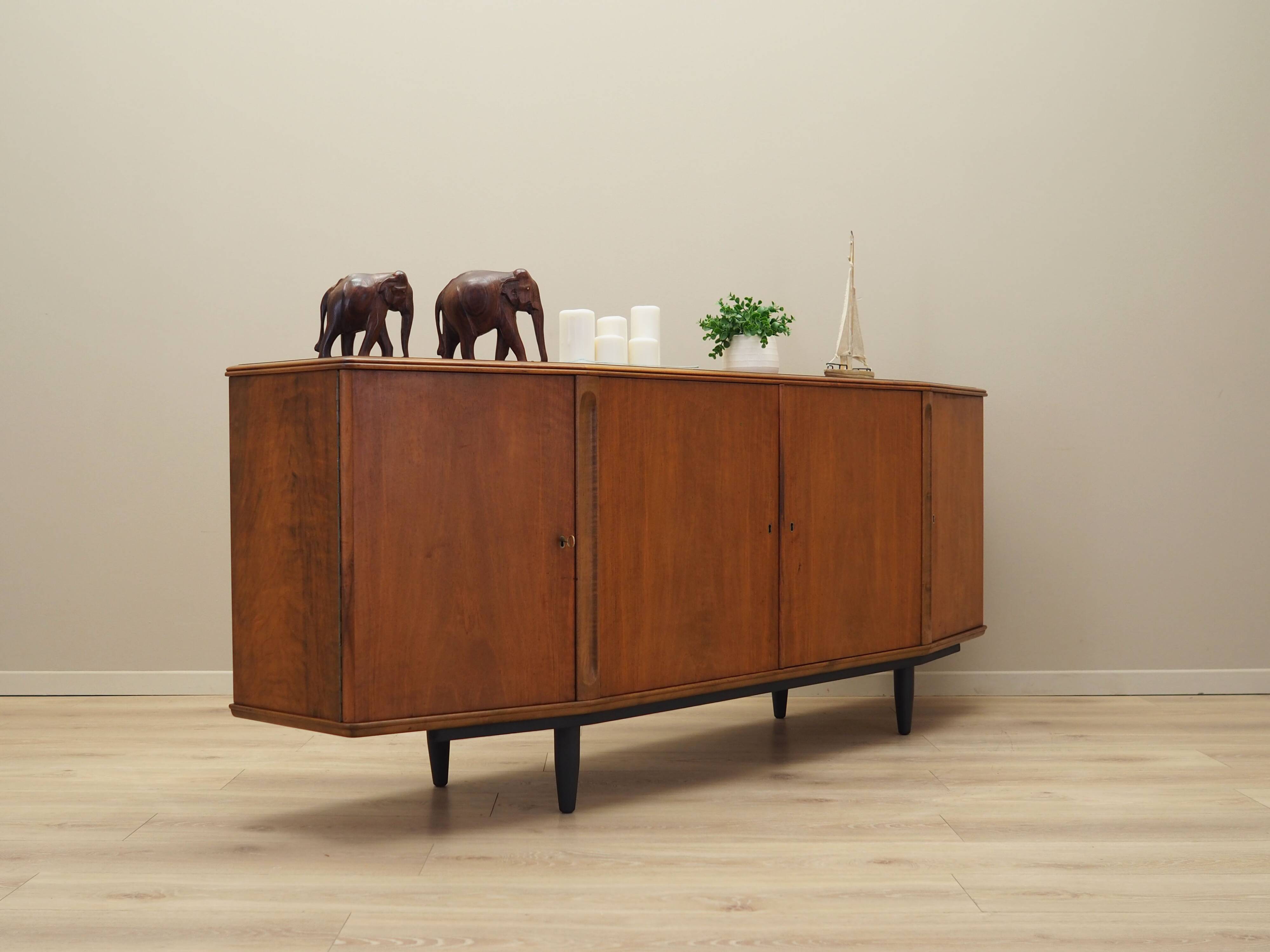 Walnut sideboard, Danish design, 1960s, production: Denmark