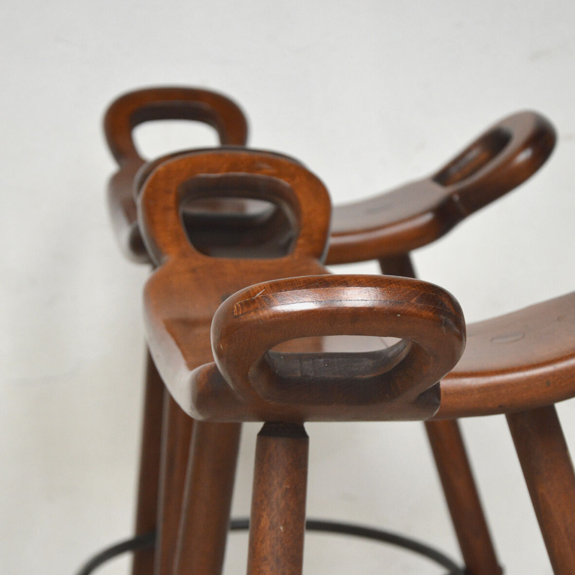 Pair Stools Marbella by Sergio Rodrigues