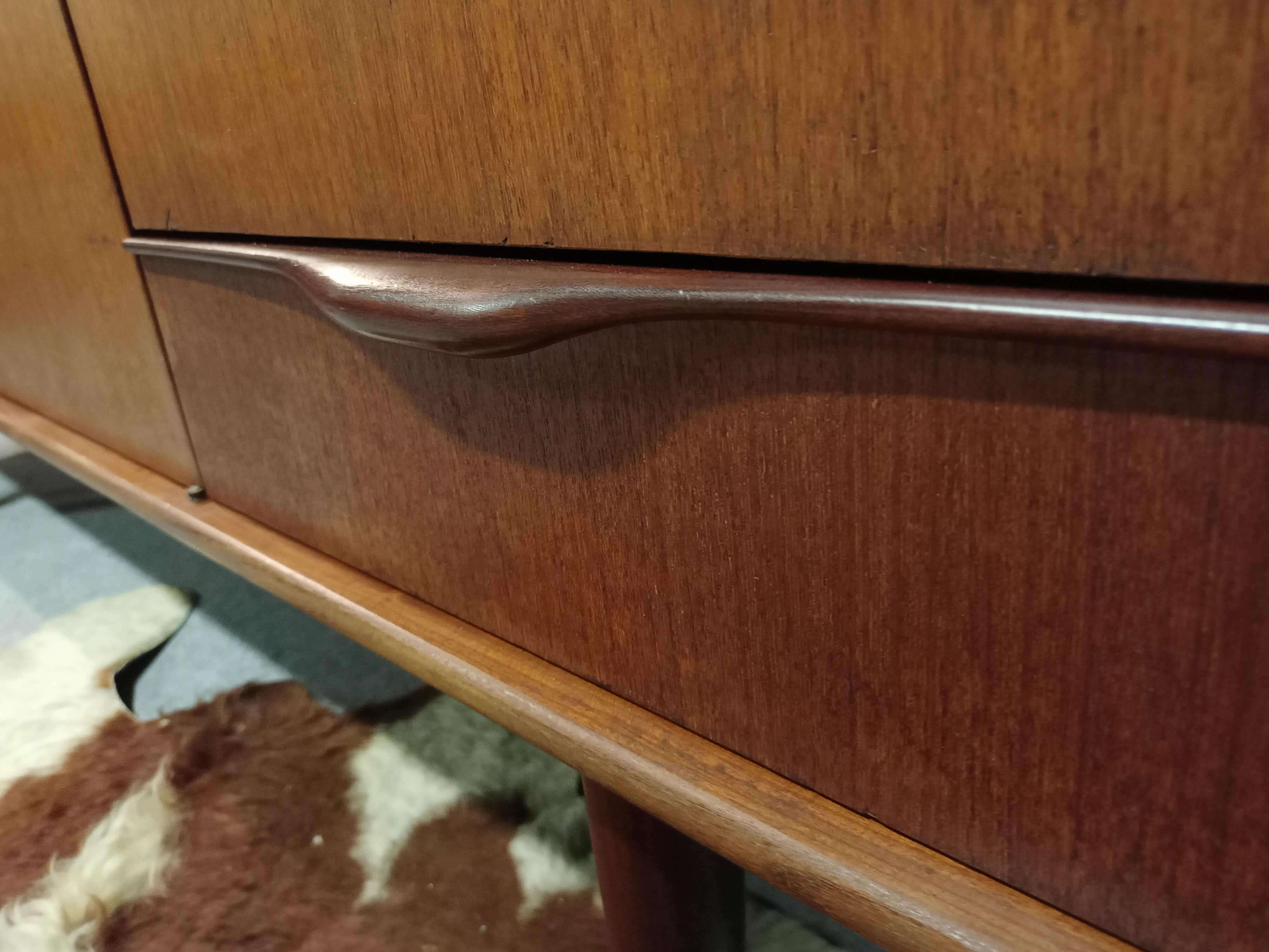 Scandinavian design enfilade in teak