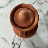 Raw terracotta pitcher