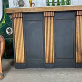 Zinc bar counter