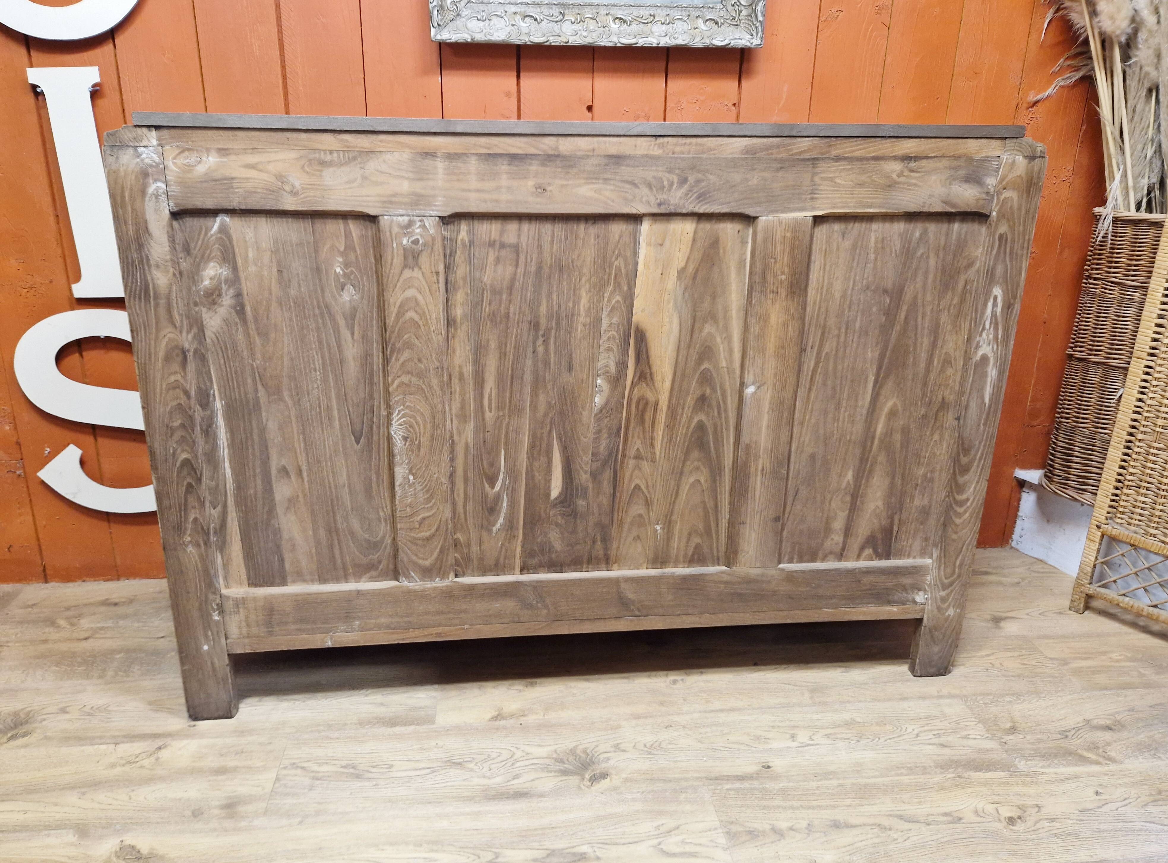 Renovated art deco oak sideboard