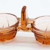 Vintage glass salt shaker