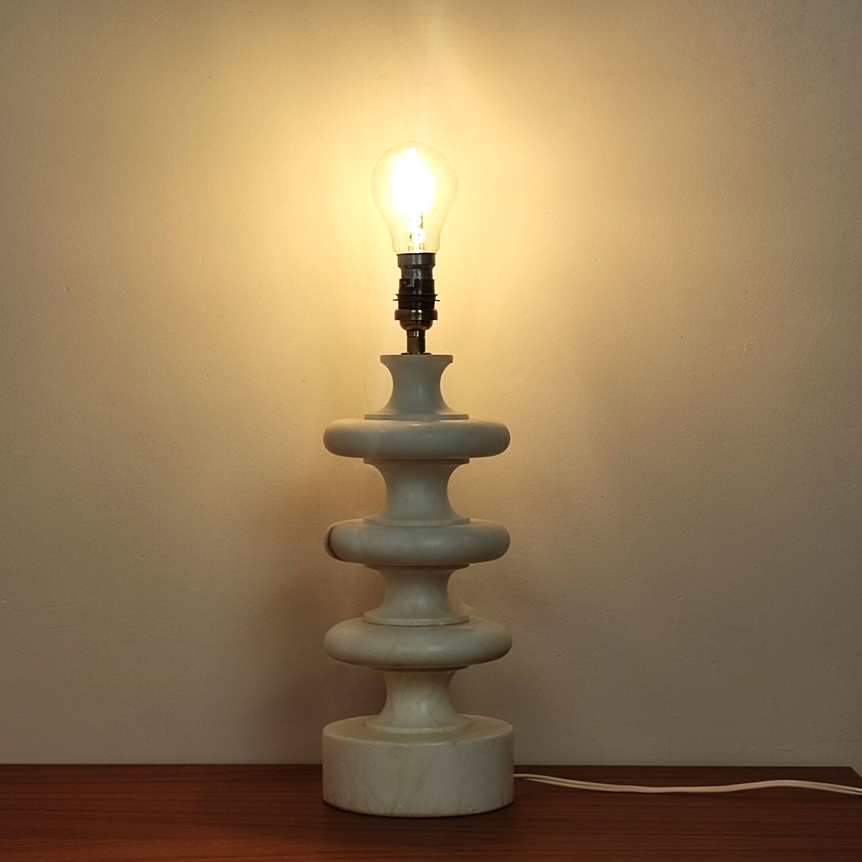 70' Alabaster lamp base