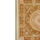 Hand-knotted rug, vintage Turkish rug 134x135 cm