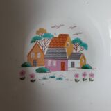 Set of 6 Dairy Farm soup plates
