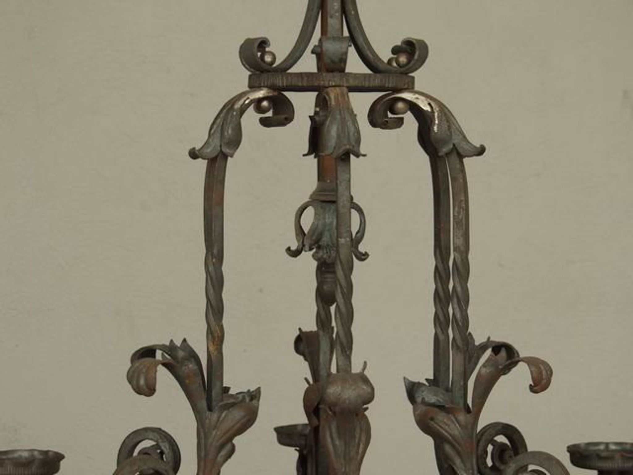 Lustre en fer forgé