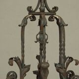 Wrought iron chandelier