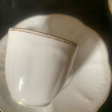 Set of 6 coffee cups and saucers