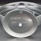 Formano 80s cornet vase - Metal and Glass