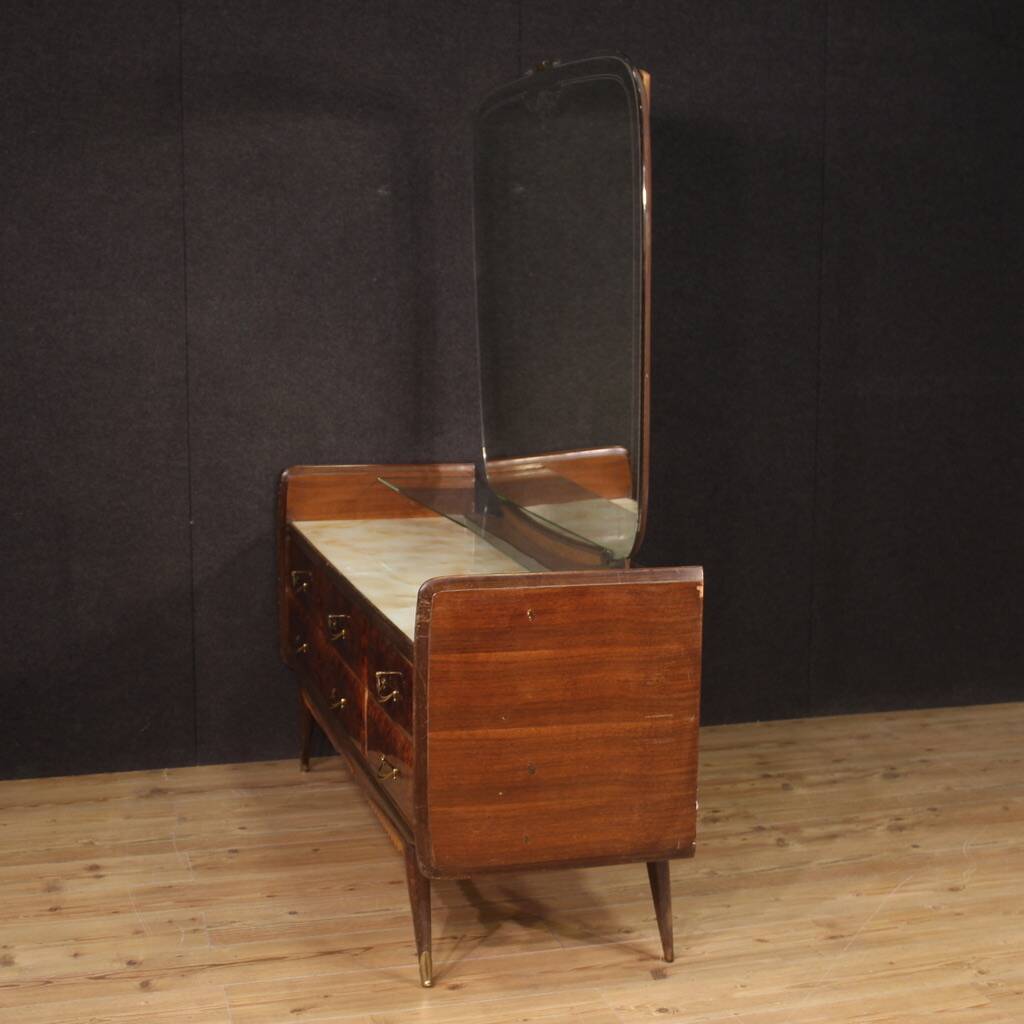 Italian chest of drawers with mirror from 50s