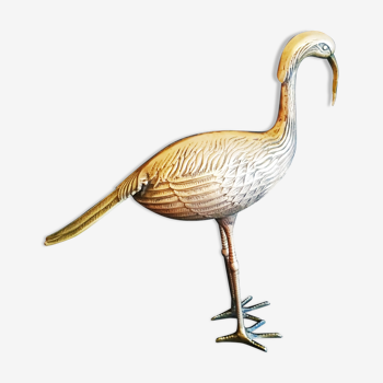 Large brass ibis