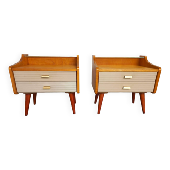 Tables de chevet années 70 Allemagne