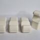 Set of 4 vintage "Space Age" coat hooks, 10 cm, 70s-80s