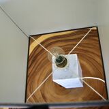 Grande lampe vintage dephilippe barbier 1970