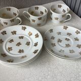 Tasses à thé Limoges Marcel Chaufriasse