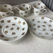 Tasses à thé Limoges Marcel Chaufriasse