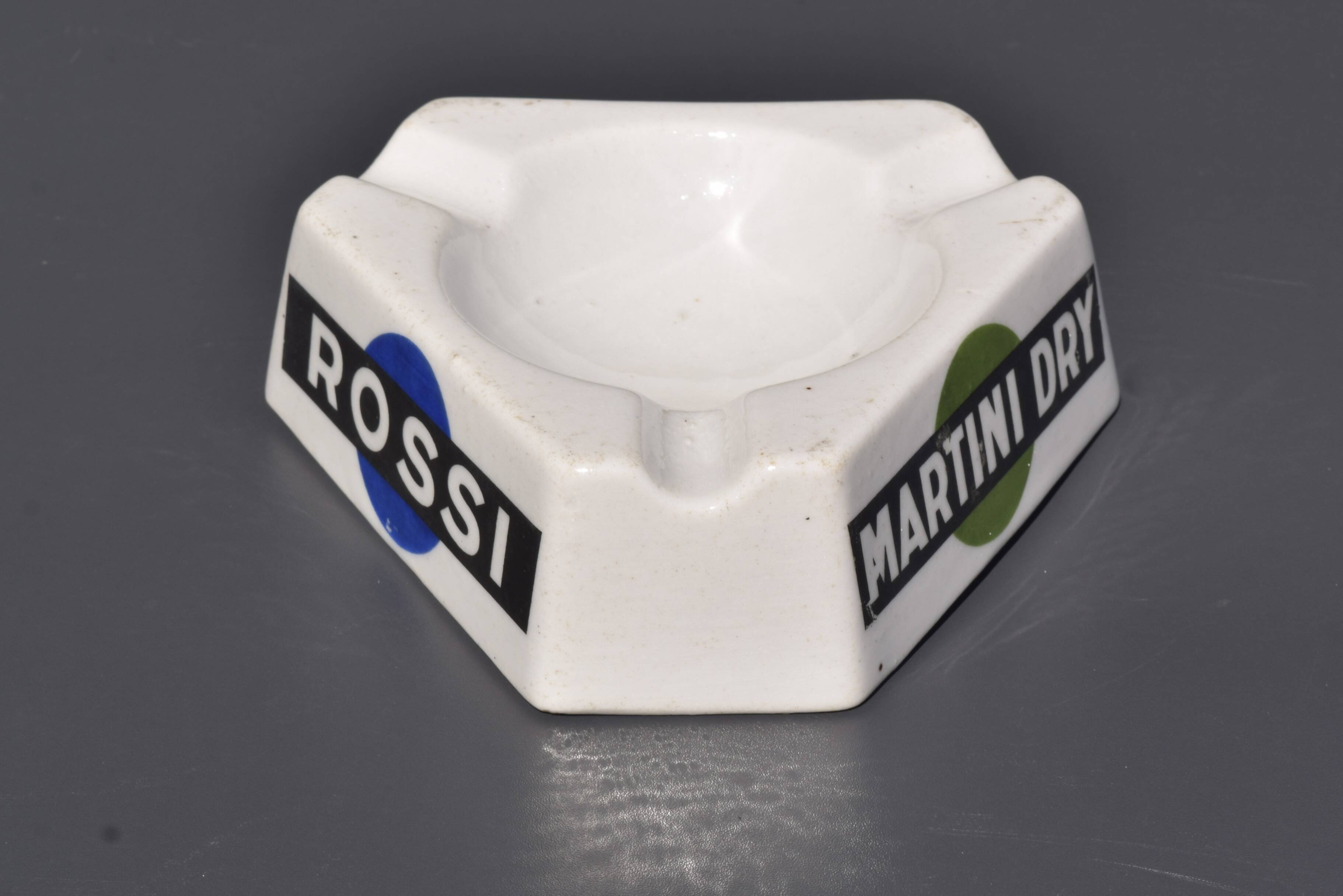 Vintage Martini advertising ashtray