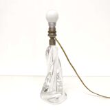 Molded glass lamp