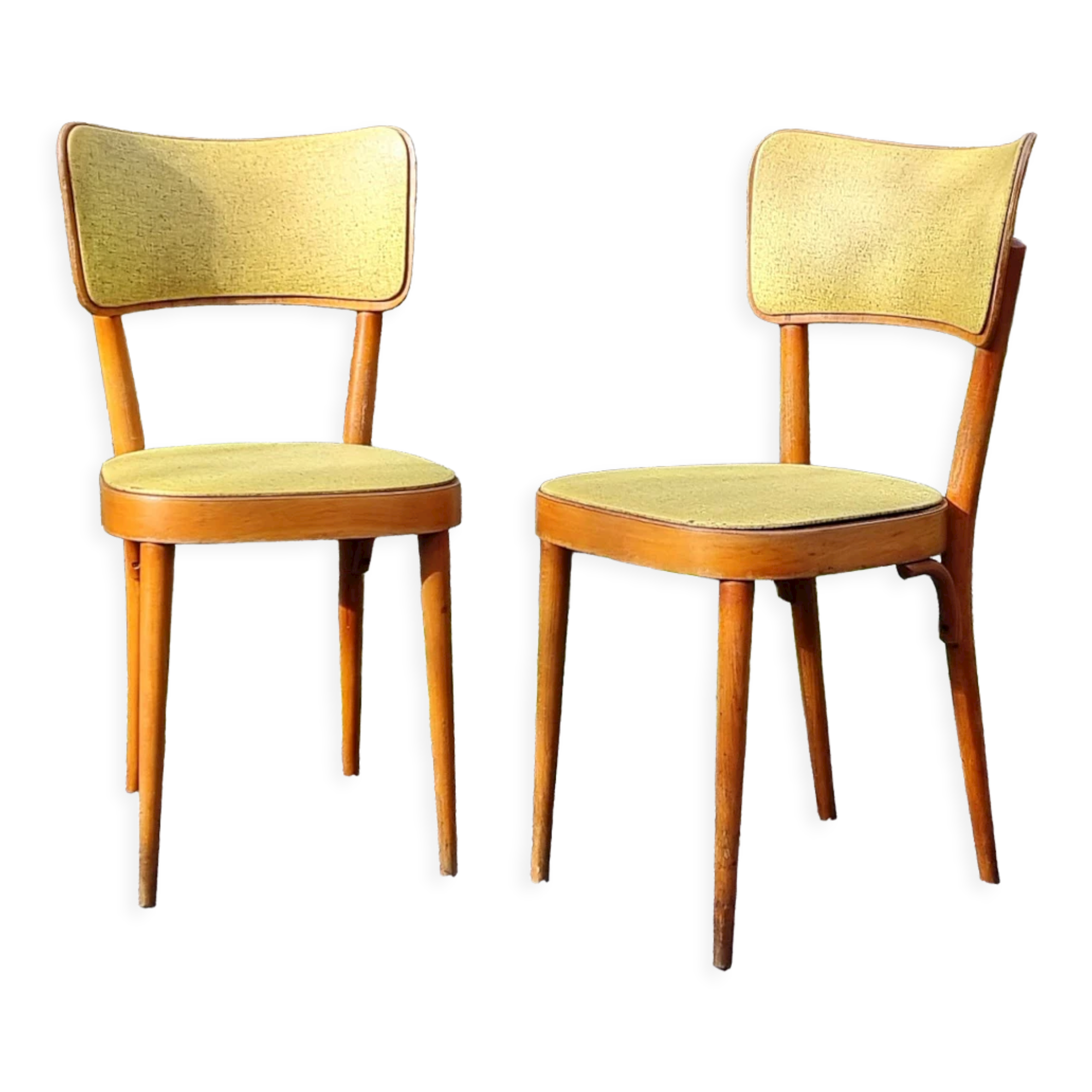 Pair Baumann chairs 50s