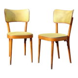 Pair Baumann chairs 50s