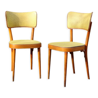 Pair Baumann chairs 50s