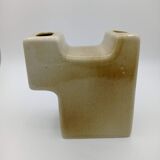 Ceramic geometric vase
