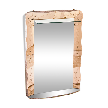 Mirror - Venetian art-deco coat rack 126x193cm