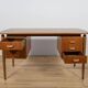 Mid-Century Modern Freestanding Teak Desk, Denmark, 1960s