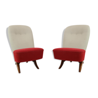 Pair of armchairs "Congo" by Theo Ruth for Artifort 1950 s