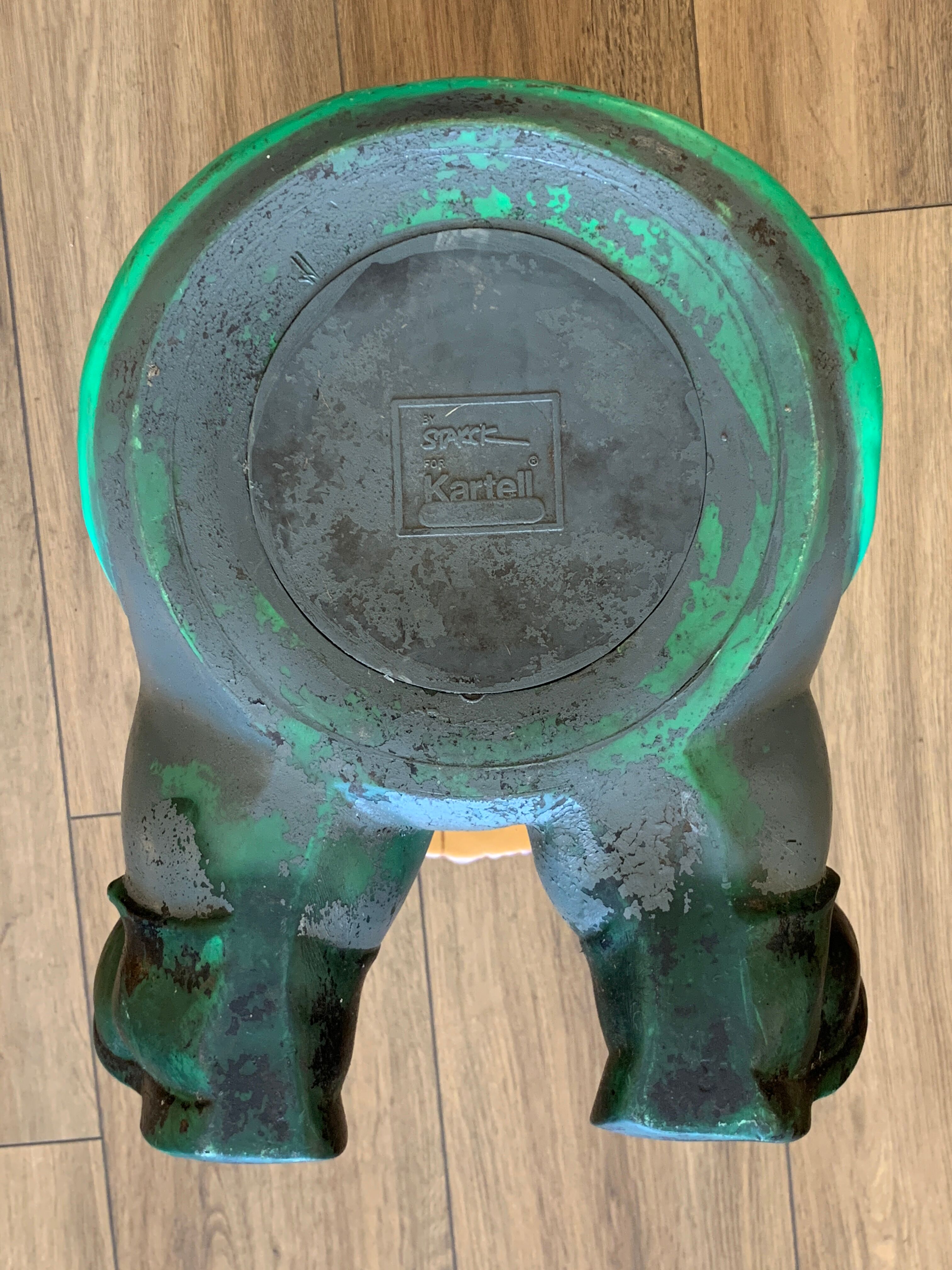 Stool Attila the gnome, design Philippe Starck for Kartell, 1999
