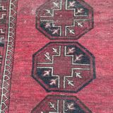 Tapis ancien afghan turkmen 120x208 cm